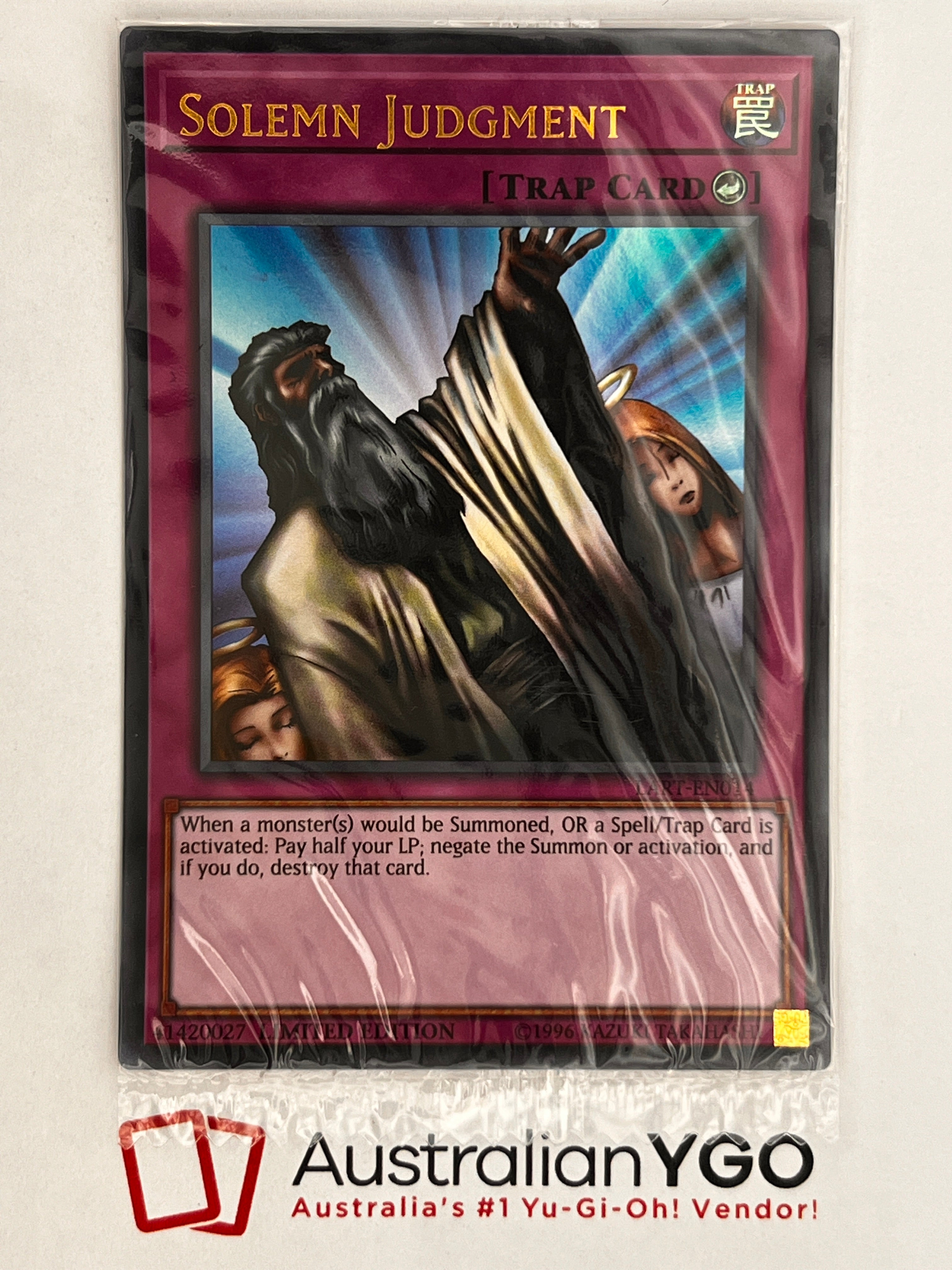 solemn judgement yugioh card Solemn Judgment (Star Foil)