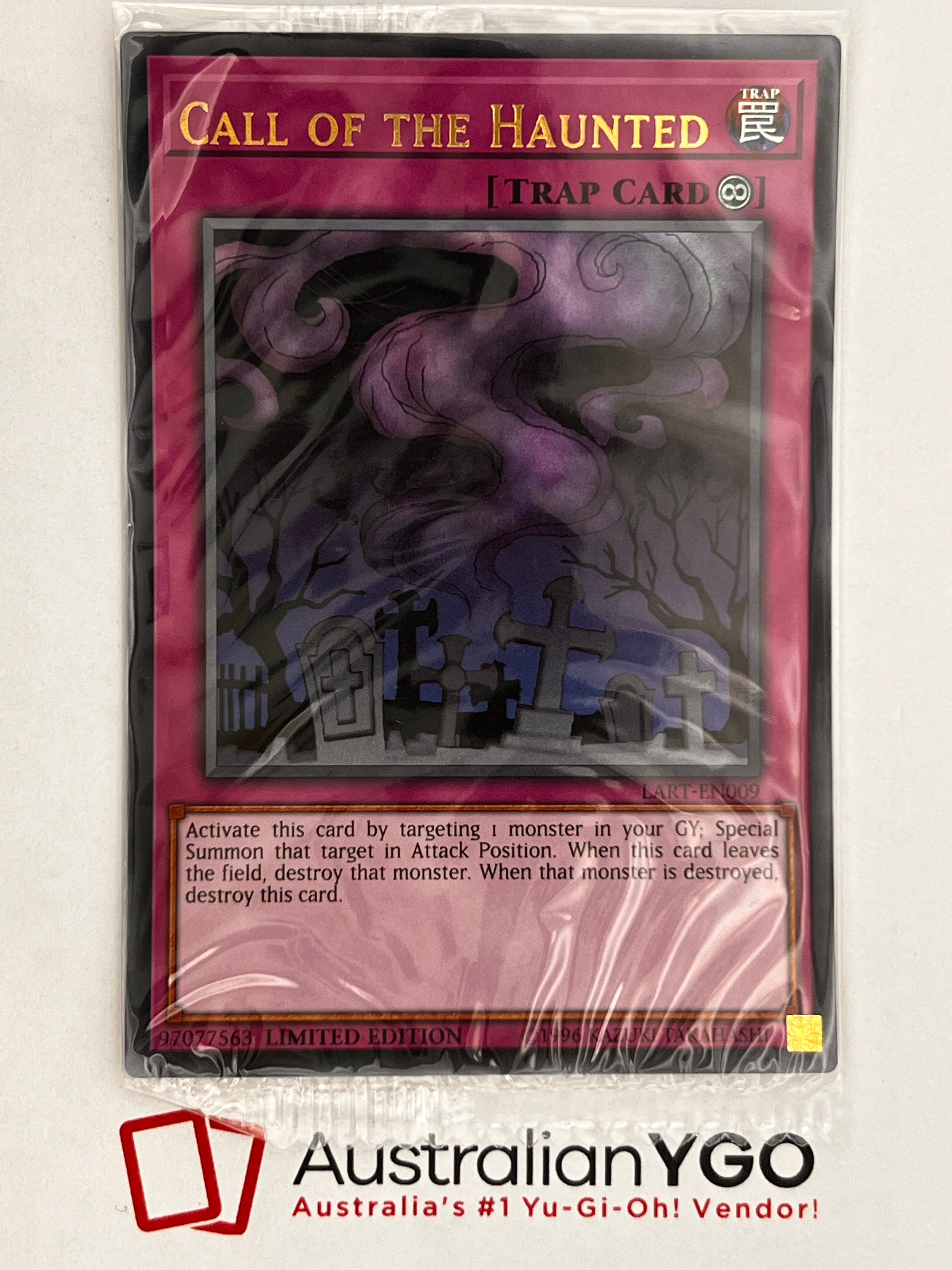 yugioh card call of the haunted Call Of The Haunted LART-EN009 – Aus Ygo