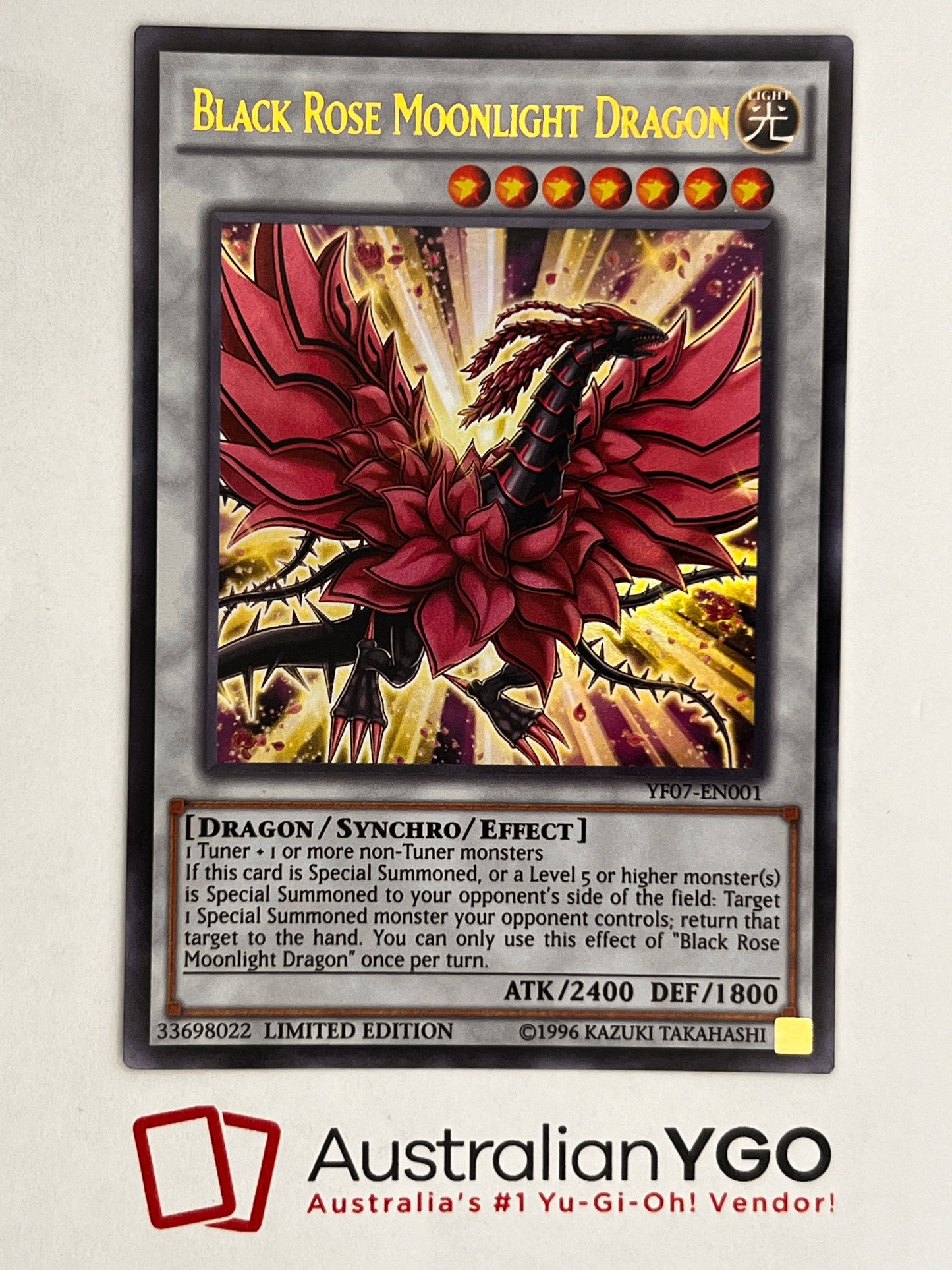 Black Rose Moonlight DragonYF07-EN001