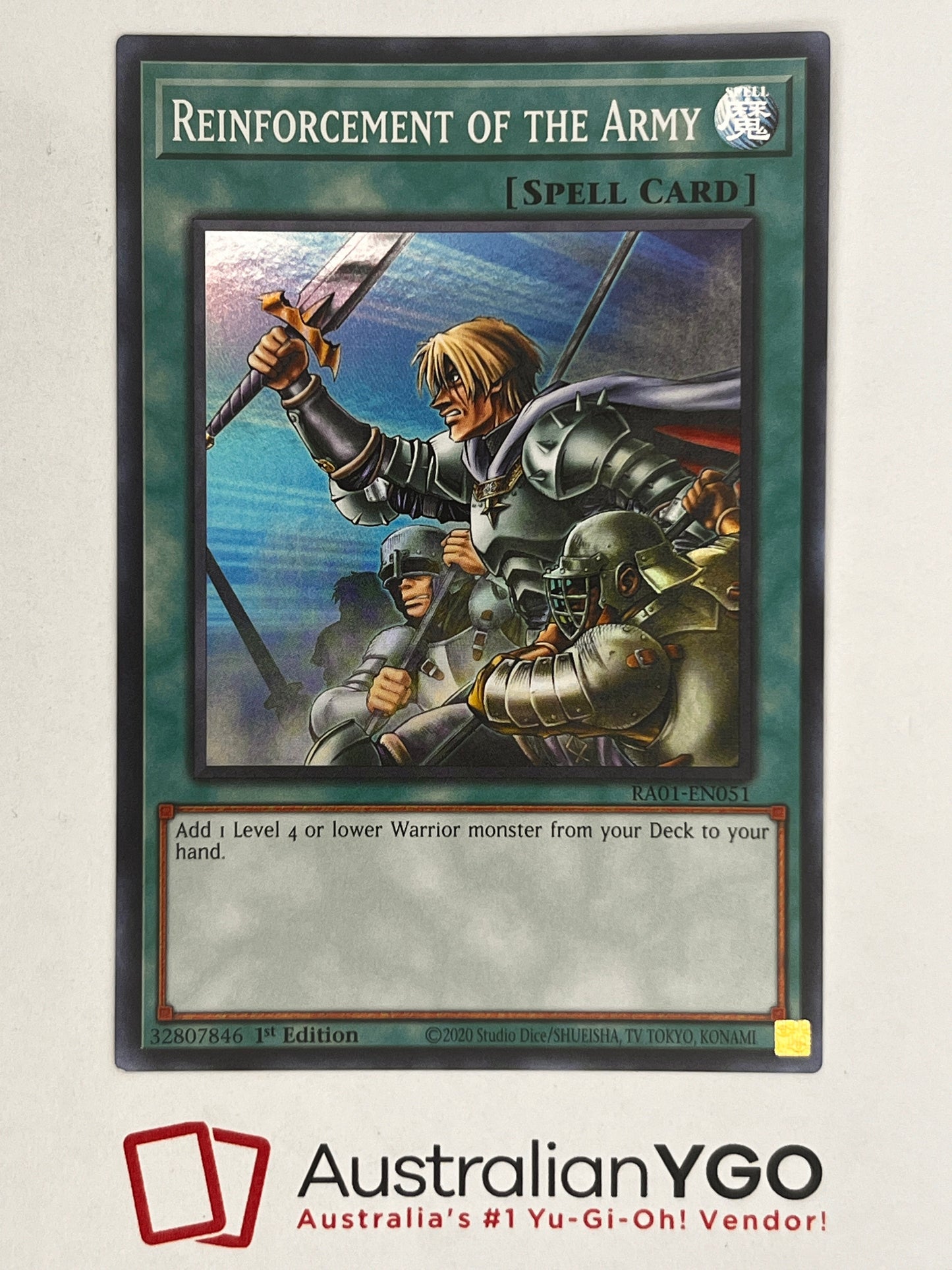 Reinforcement of the Army (American) RA01-EN051