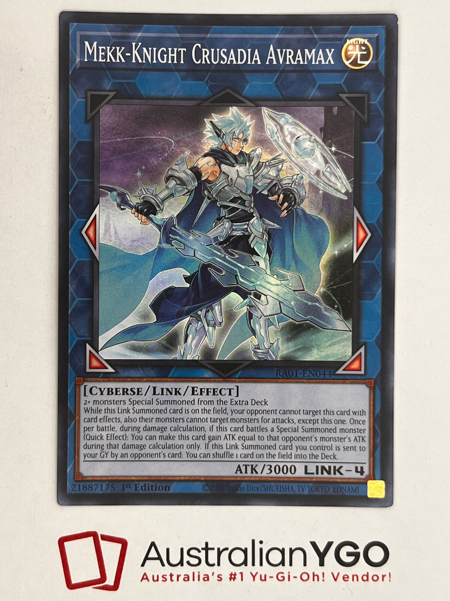 Mekk-Knight Crusadia Avramax (American) RA01-EN044