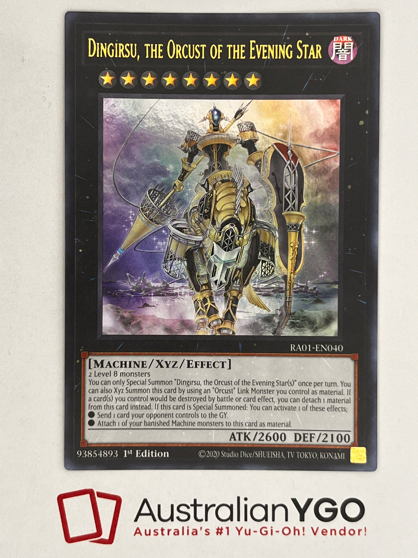 Dingirsu, The Orcust of the Evening Star (American) RA01-EN040