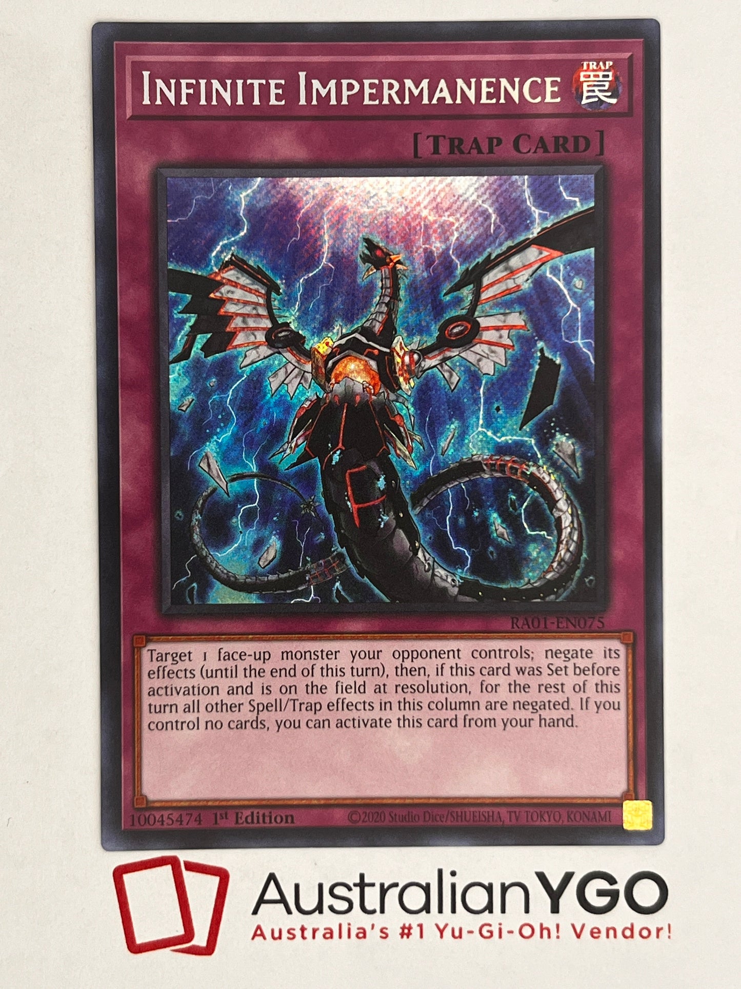 Infinite Impermanence (American) RA01-075