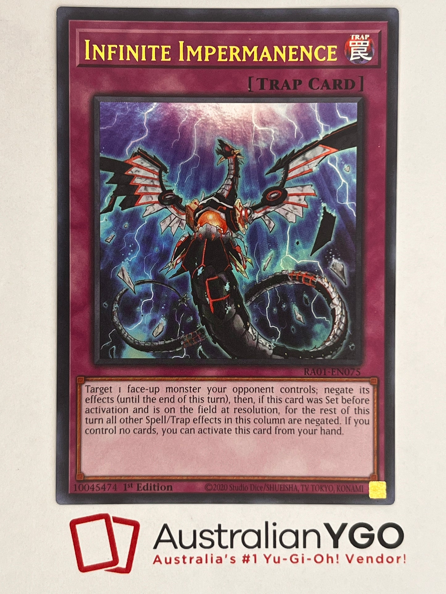 Infinite Impermanence (American) RA01-075