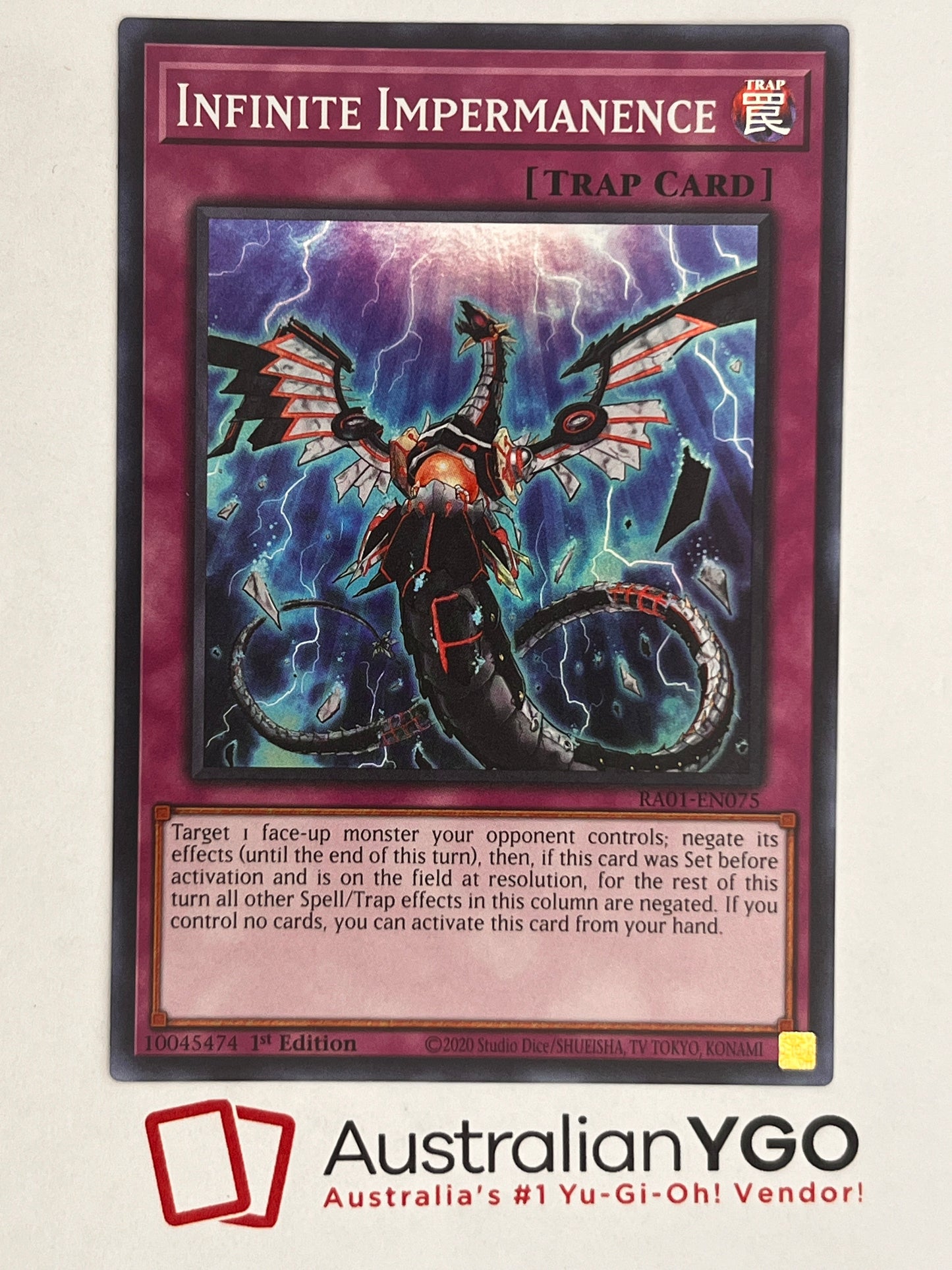 Infinite Impermanence (American) RA01-075