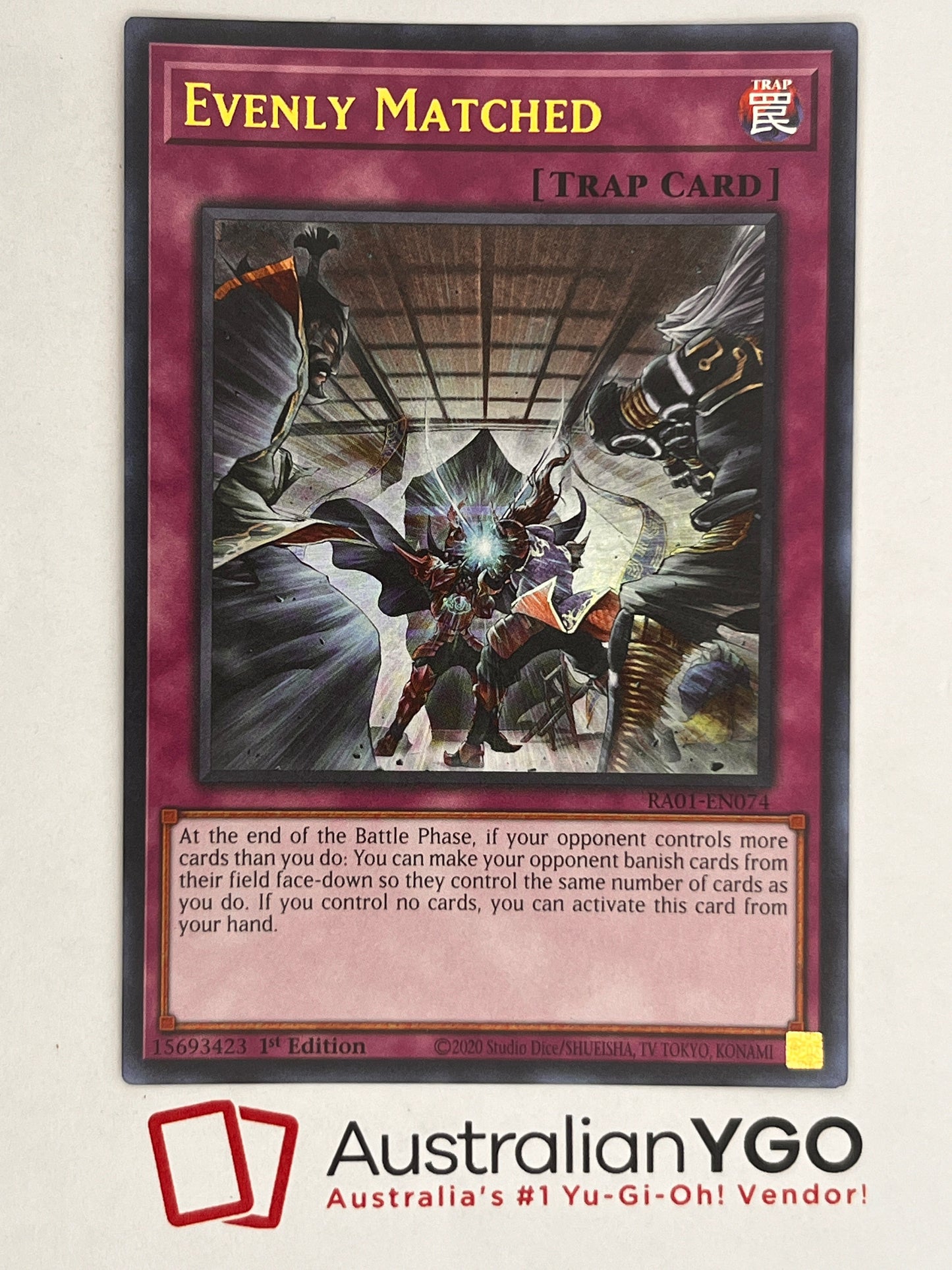Evenly Matched (American) RA01-EN074