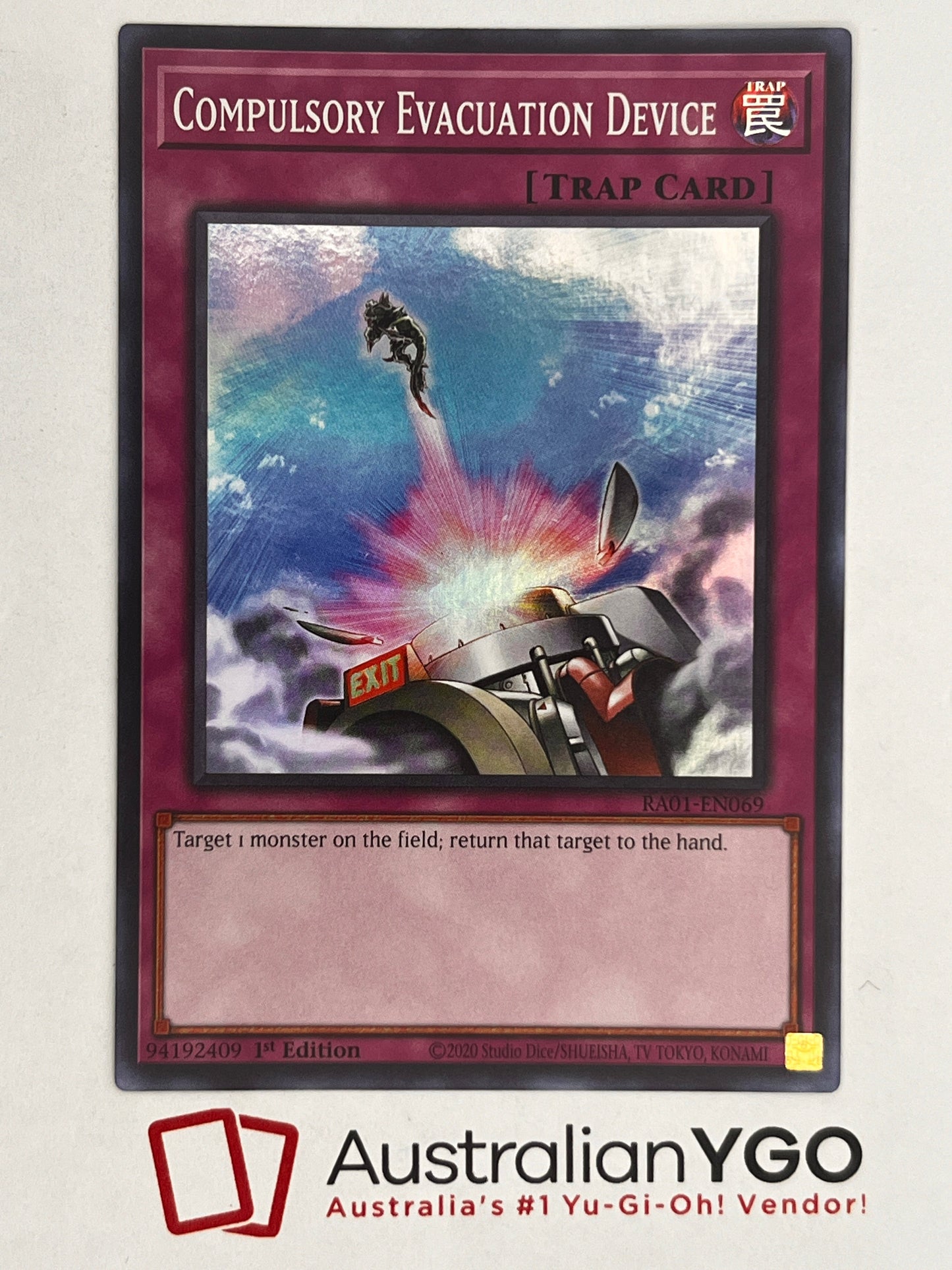 Compulsory Evacuation Device (American) RA01-EN069