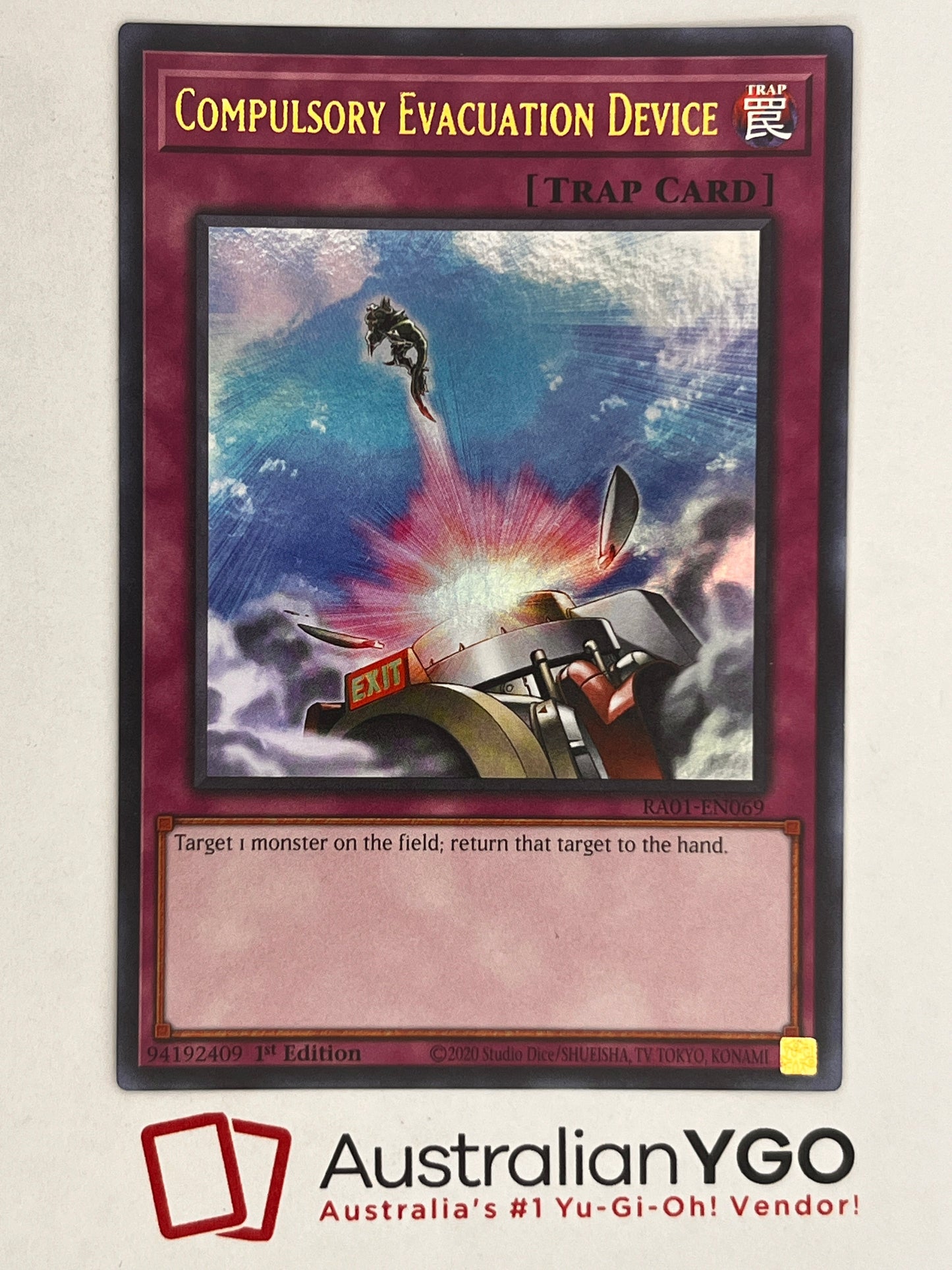 Compulsory Evacuation Device (American) RA01-EN069