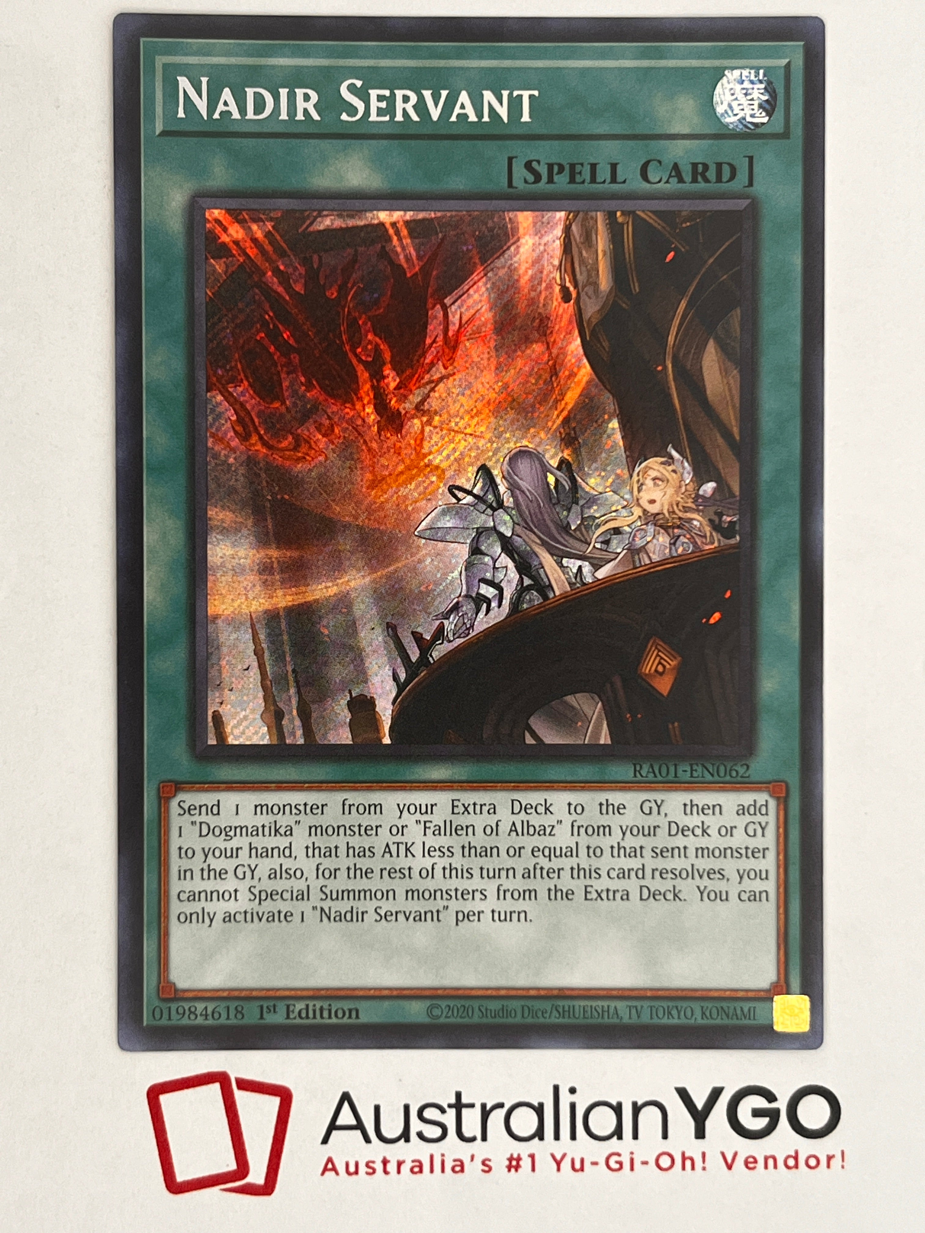 Nadir Servant – MP21-EN135 – Ultra Rare Yu-Gi-Oh! Karte – 1. Auflage