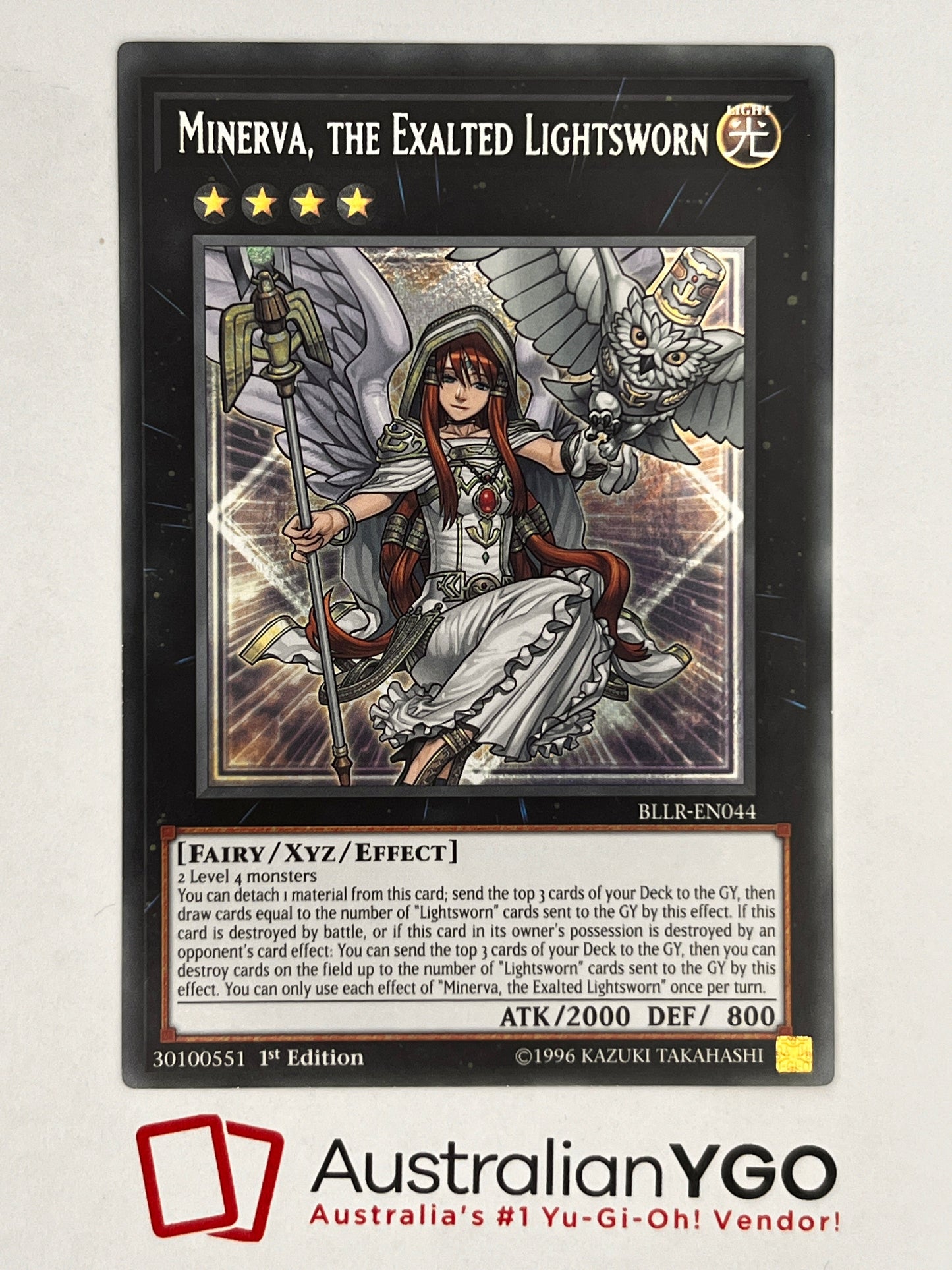 Minerva, The Exalted Lightsworn BLLR-EN044