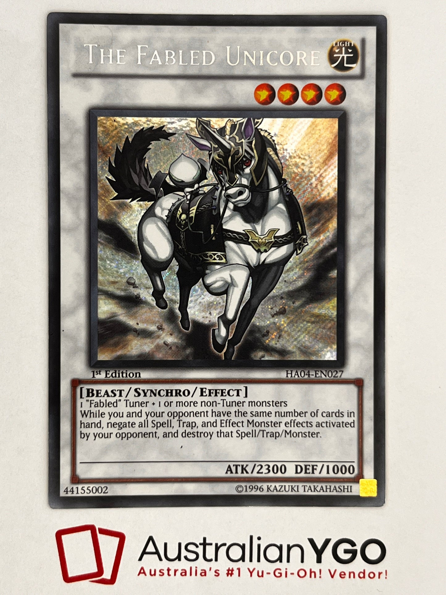 The Fabled Unicore HA04-EN027