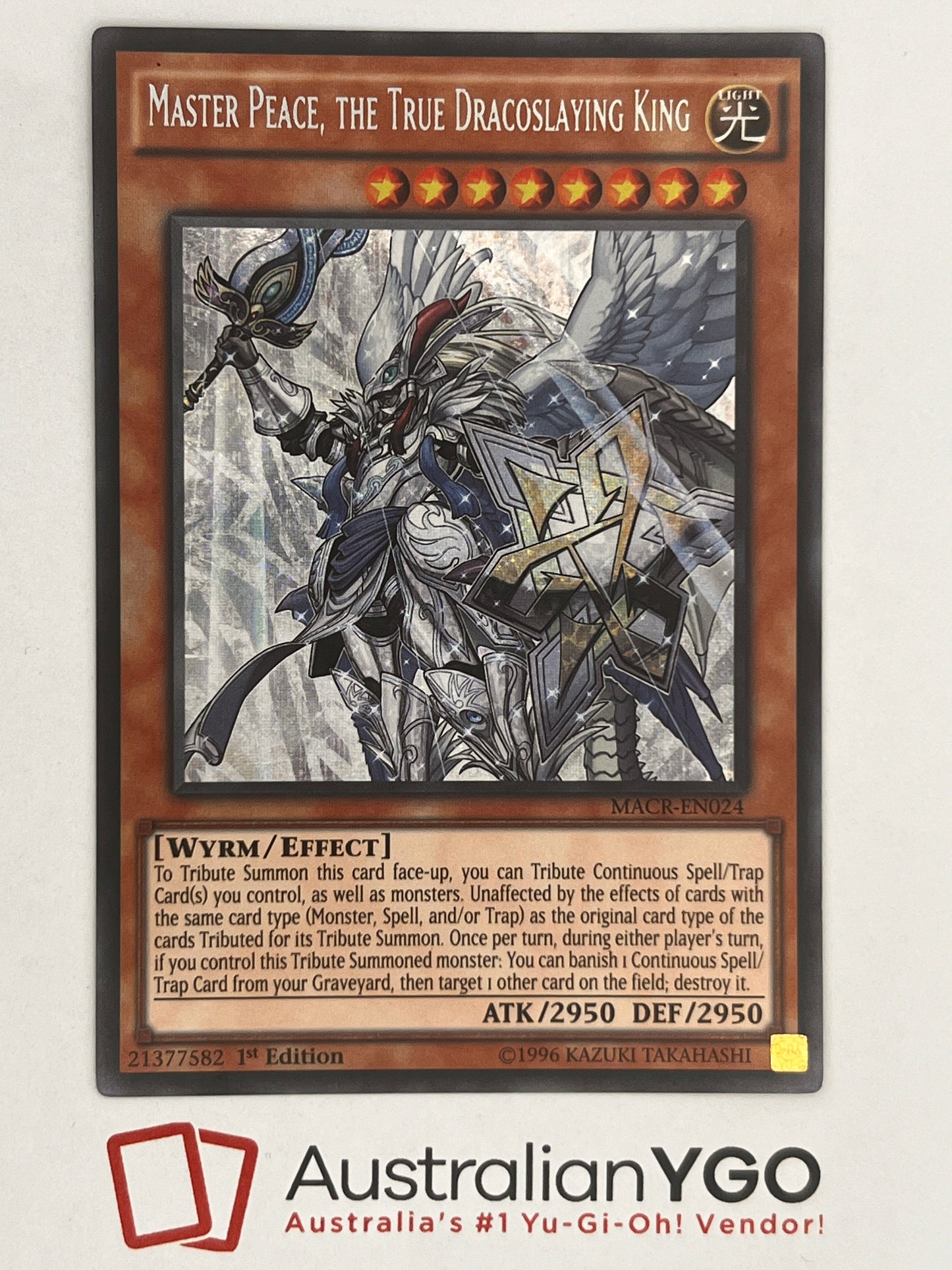 Master Peace, The True Dracoslaying King MACR-EN024