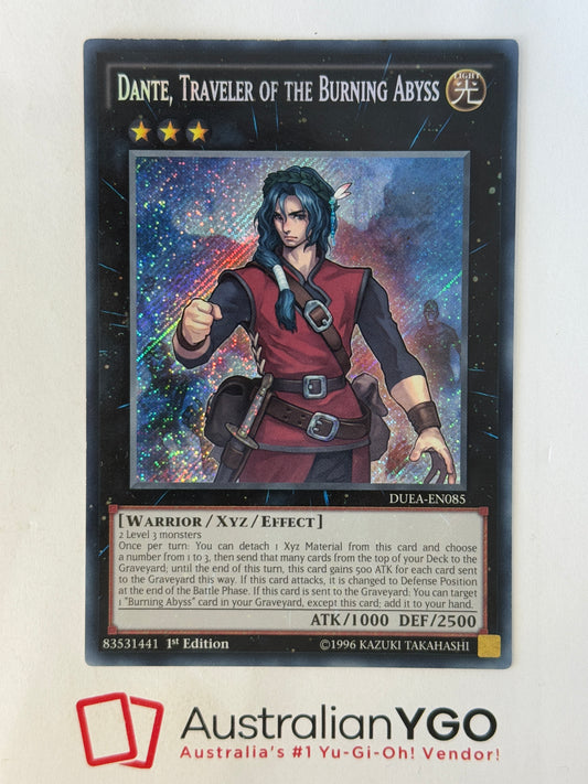 DANTE, TRAVELER OF THE BURNING ABYSS DUEA-ENO85