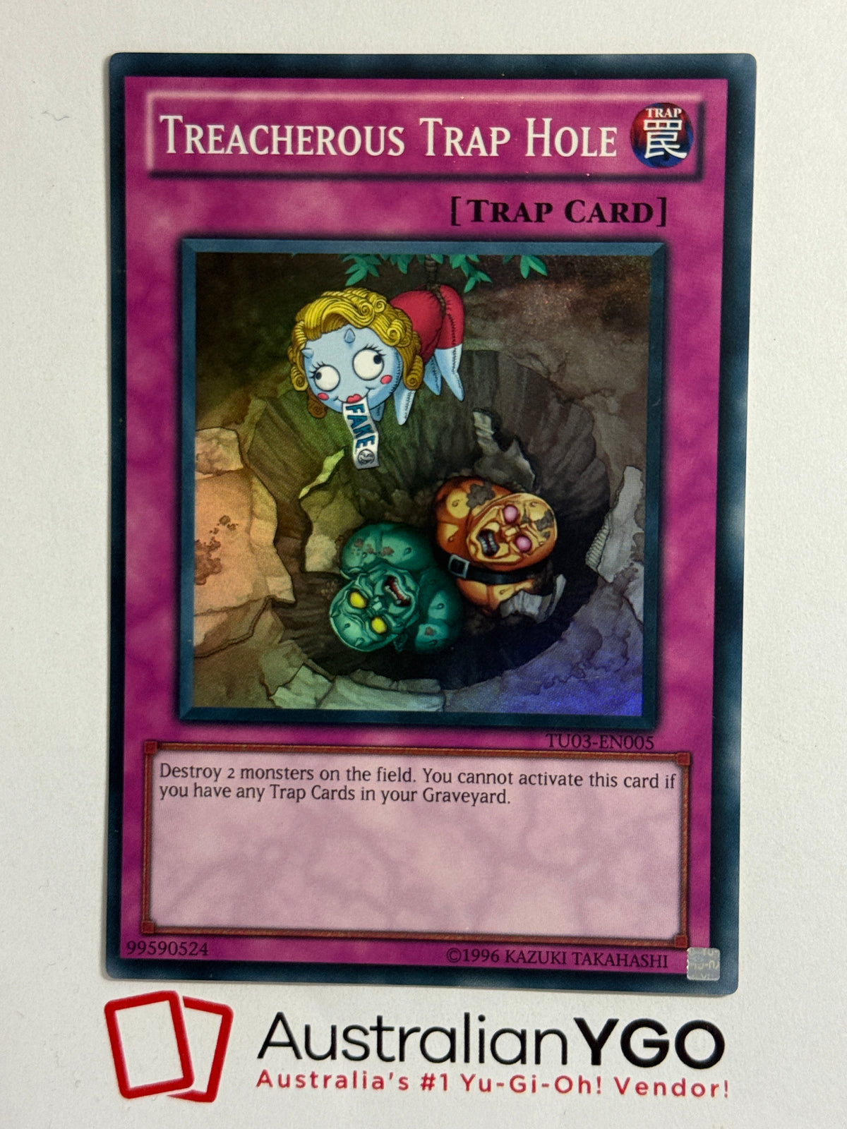 TREACHEROUS TRAP HOLE TU03-EN005