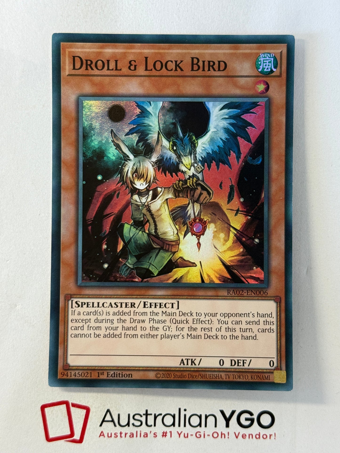 DROLL & LOCK BIRD RA02-EN006