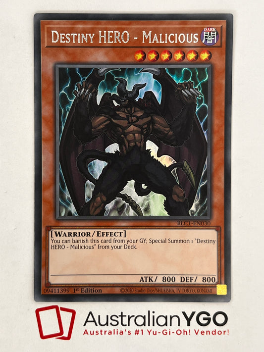 DESTINY HERO - MALICIOUS (Silver) BLCI-EN030
