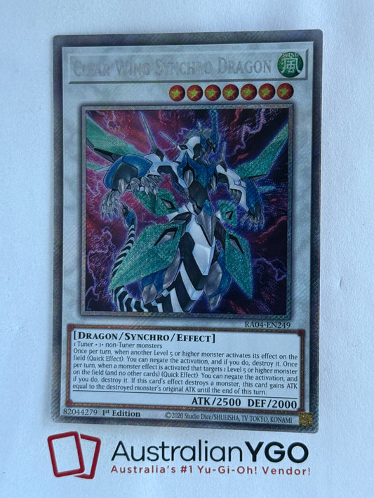 CLEAR WING SYNCHRO DRAGON RA04-EN249