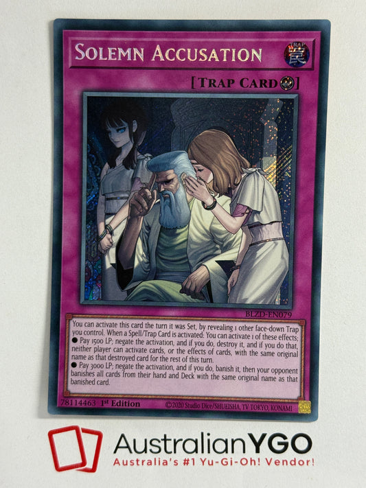 SOLEMN ACCUSATION BLZD-EN079