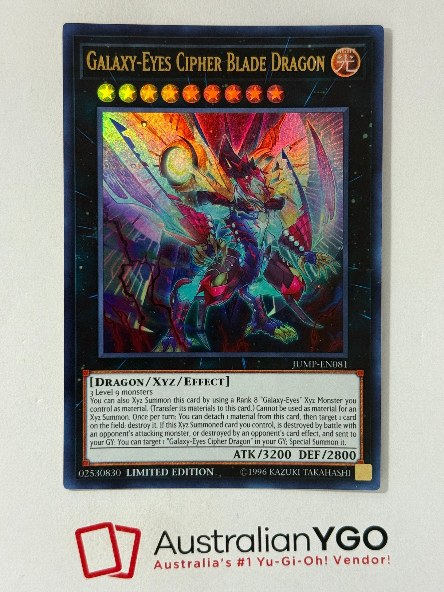 GALAXY-EYES CIPHER BLADE DRAGON JUMP-EN081