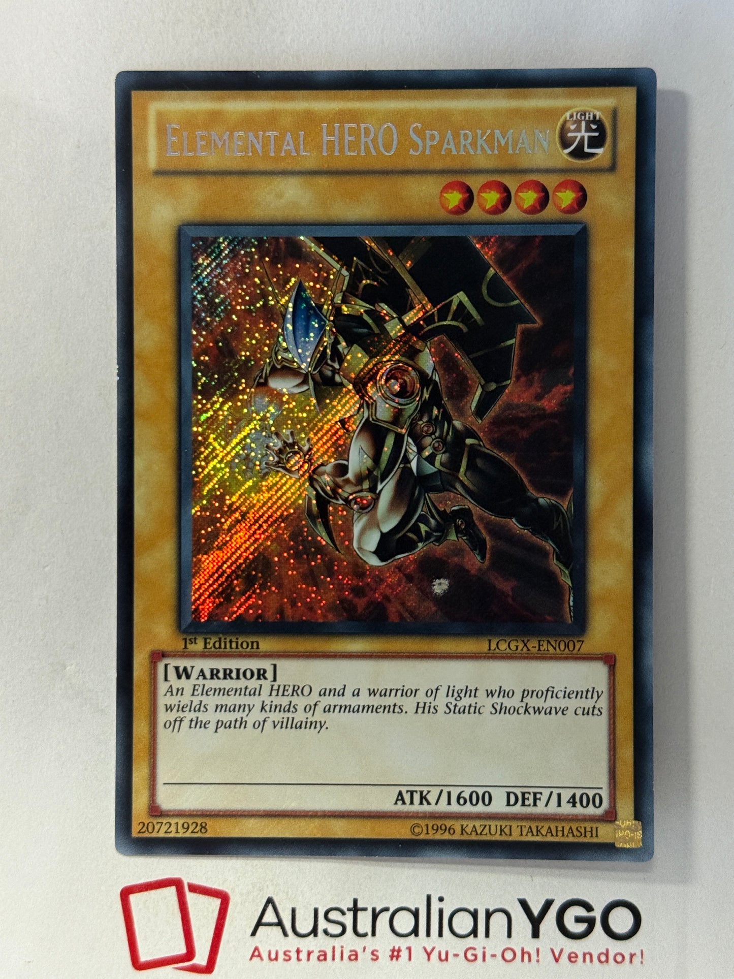 ELEMENTAL HERO SPARKMAN LCGX-EN007