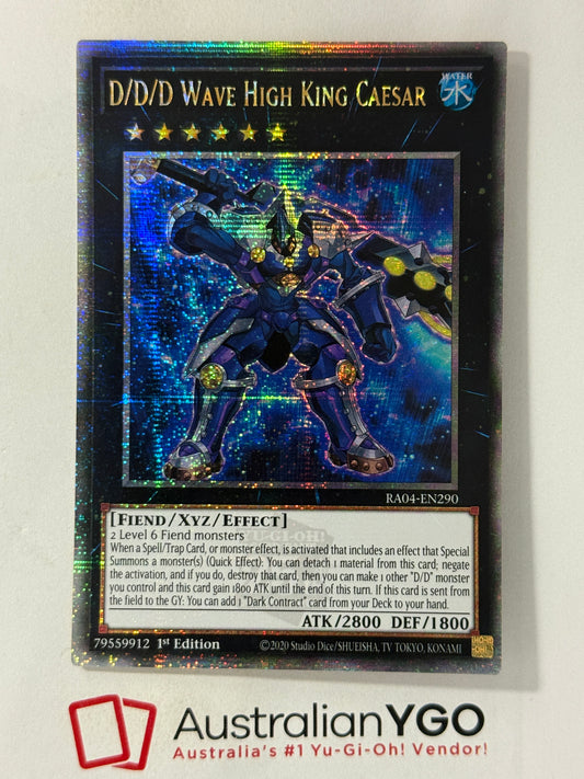 D/D/D WAVE HIGH KING CAESAR RA04-EN290 (QCR)