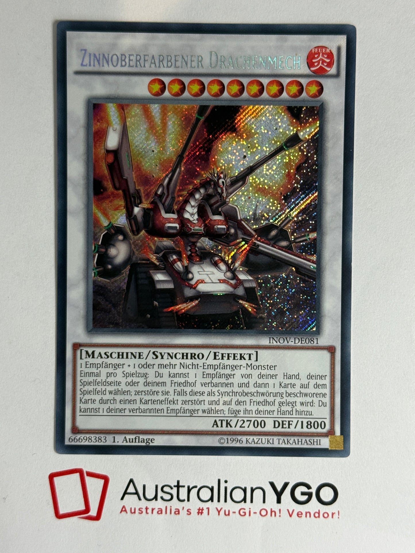 VERMILION DRAGON MECH DUDE-EN015