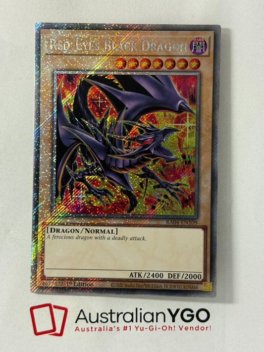 RED-EYES BLACK DRAGON RA04-EN109