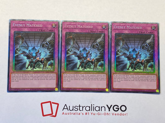 EVENLY MATCHED (PCR)(American) Playset RA01-EN072