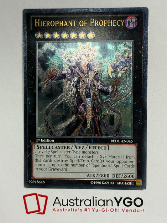 HIEROPHANT OF PROPHECY REDU-EN045 (UTR)