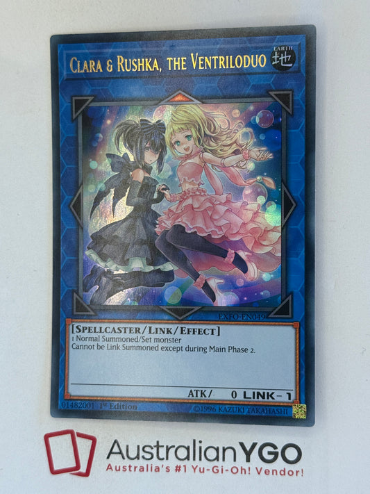 CLARA & RUSHKA, THE VENTRILODUO EXFO-ENO49