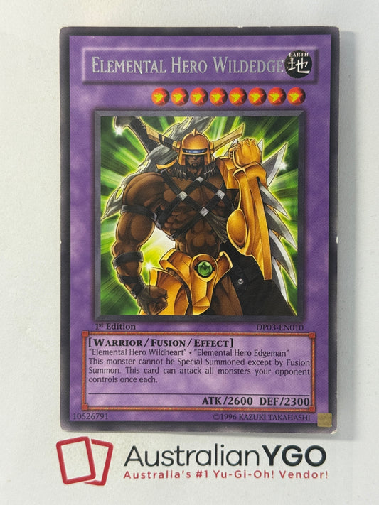 ELEMENTAL HERO WILDEDGE DPO3-EN010 (MISPRINT)
