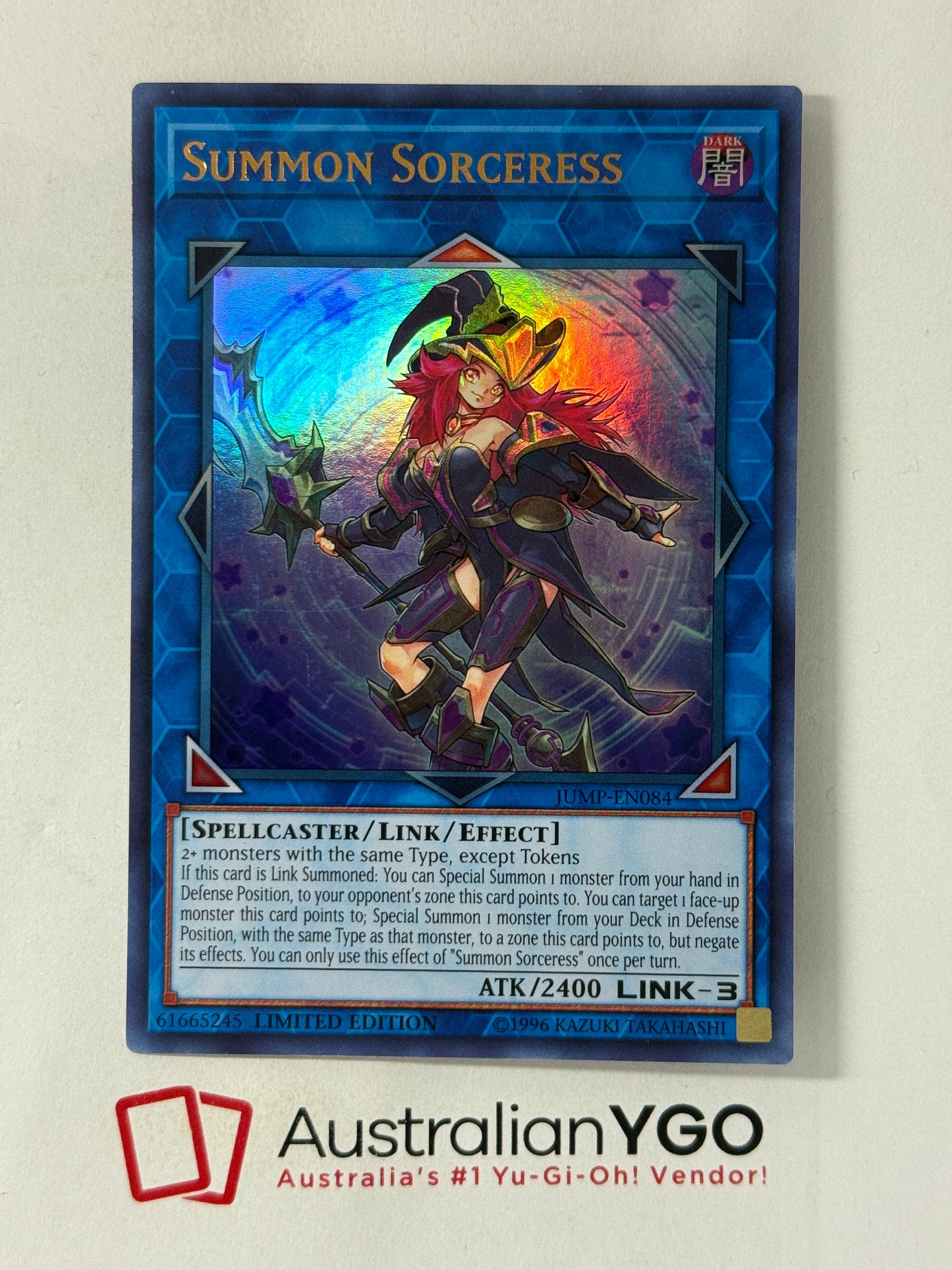 SUMMON SORCERESS JUMP-EN084