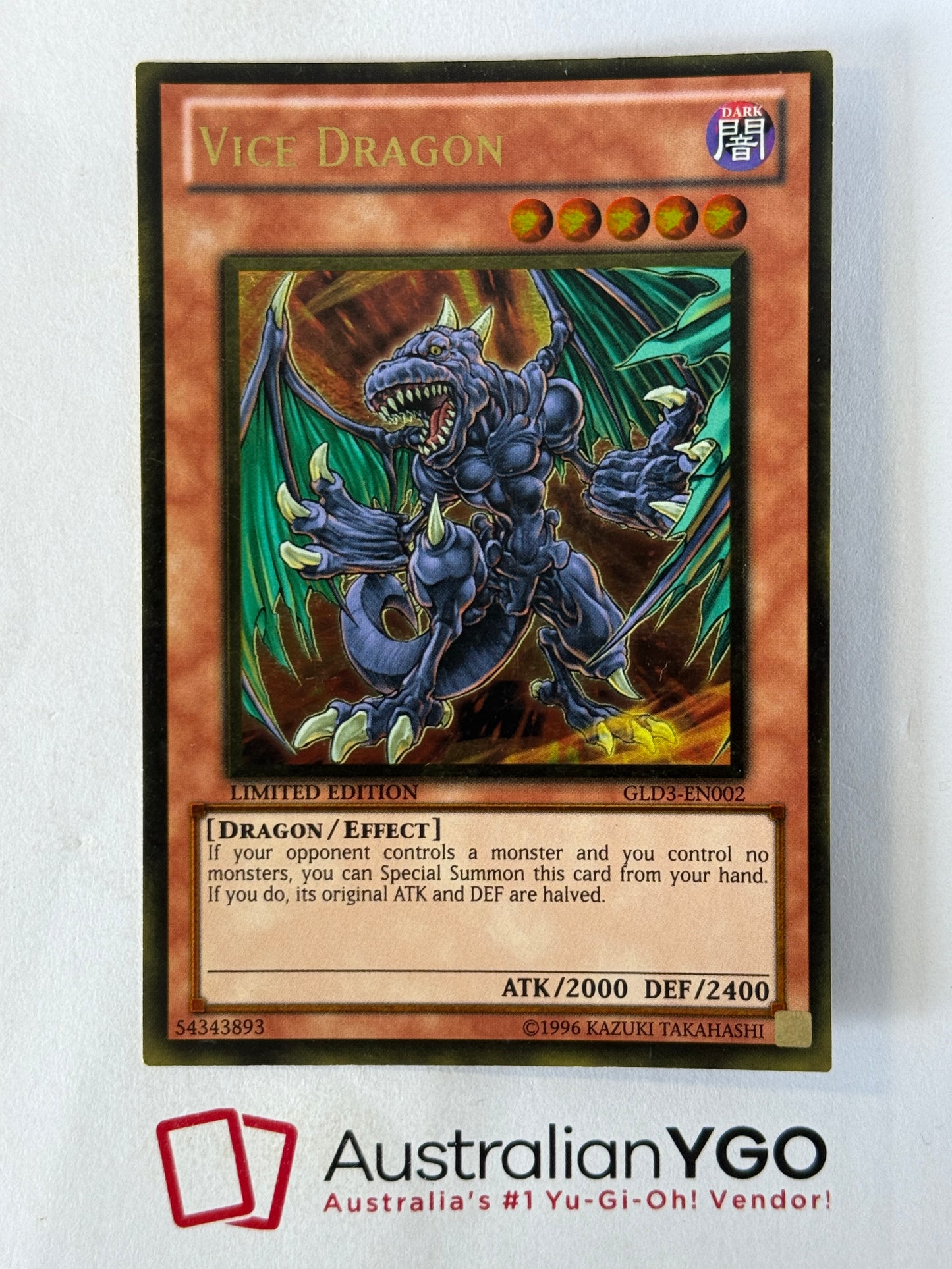 VICE DRAGON GLD3-EN002