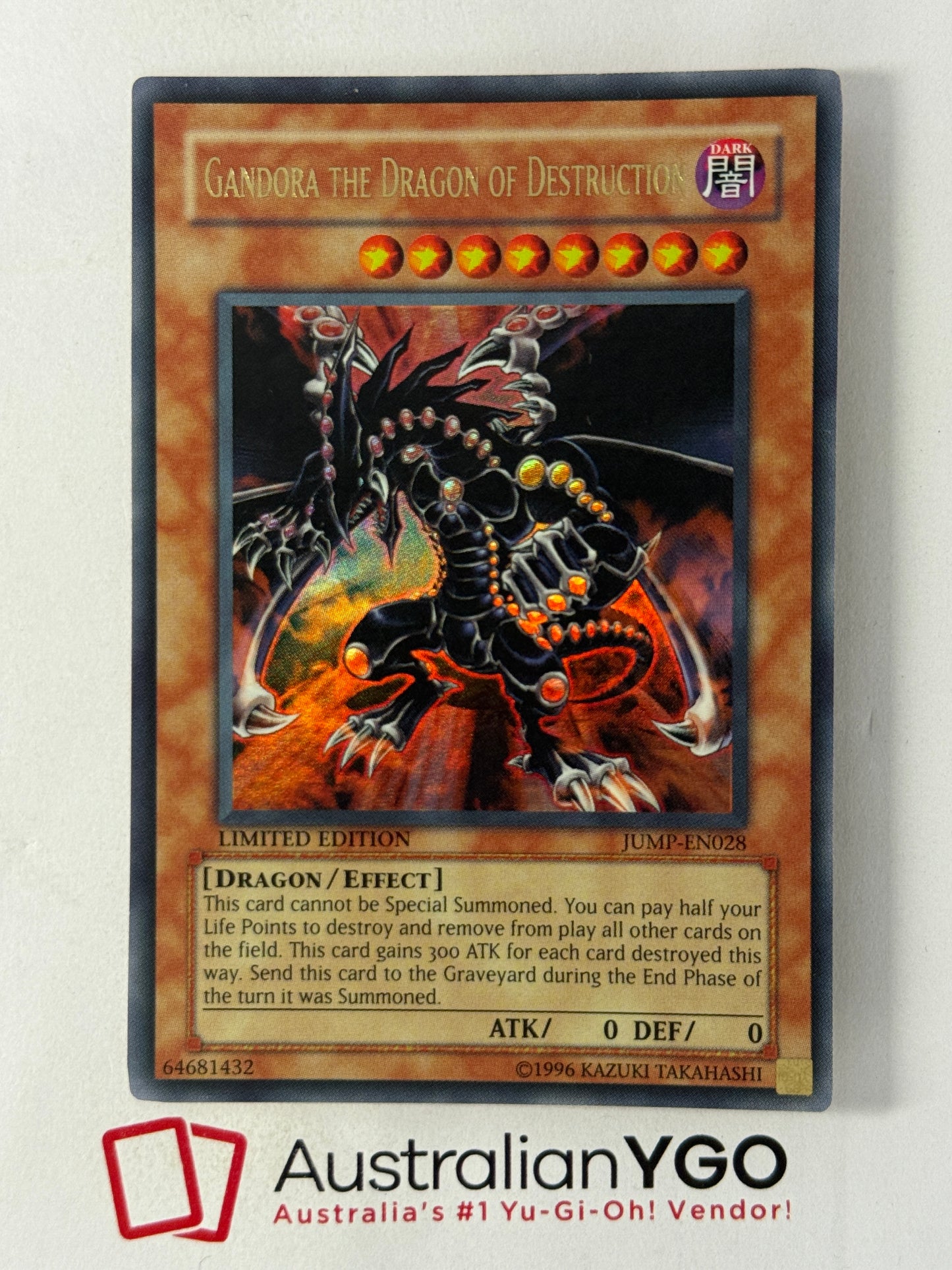GANDORA THE DRAGON OF DESTRUCTION JUMP-ENO28