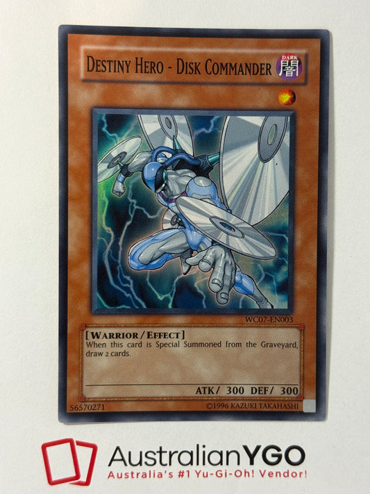 DESTINY HERO - DISK COMMANDER WC07-EN003