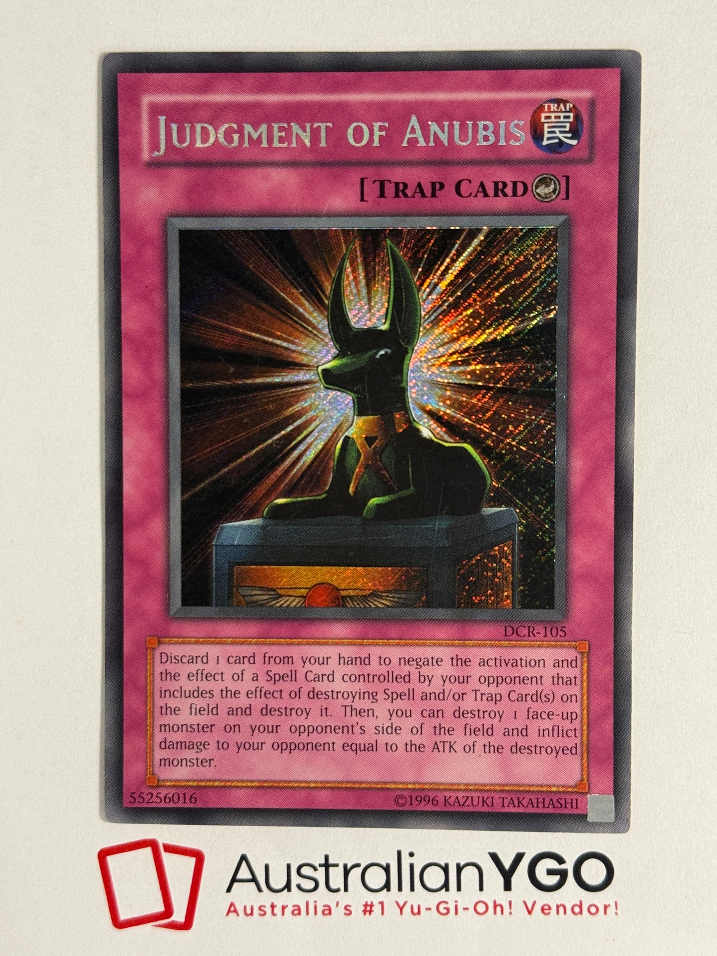 JUDGMENT OF ANUBIS DCR-105