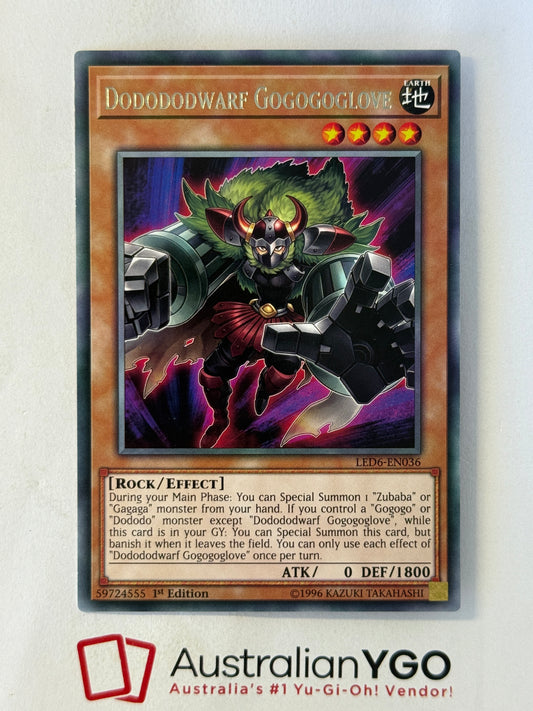 DODODODWARF GOGOGOGLOVE LED6-EN036