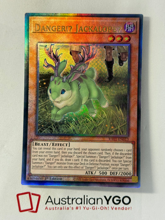 DANGER!? JACKALOPE RA01-EN013 (PUR)