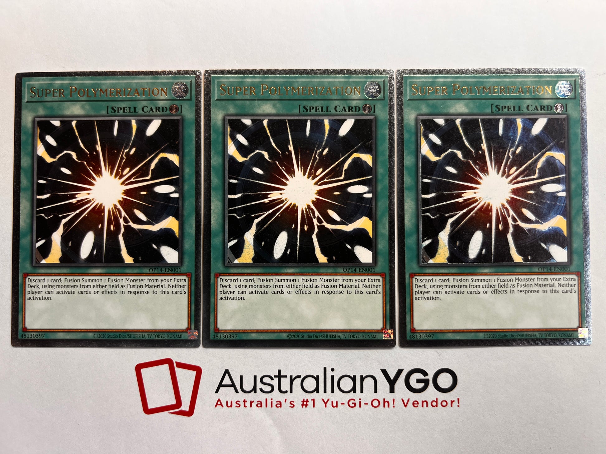 yugioh super polymerization deck SUPER POLYMERIZATION Playset OP14-EN001 (UTR) – Aus Ygo