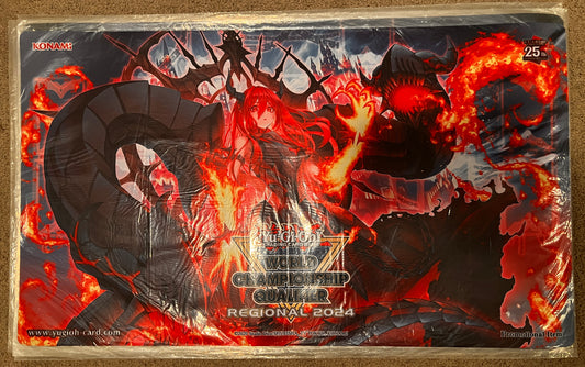 Official Yugioh Promethean Princess, Bestower of Flames WCQ Playmat Sealed