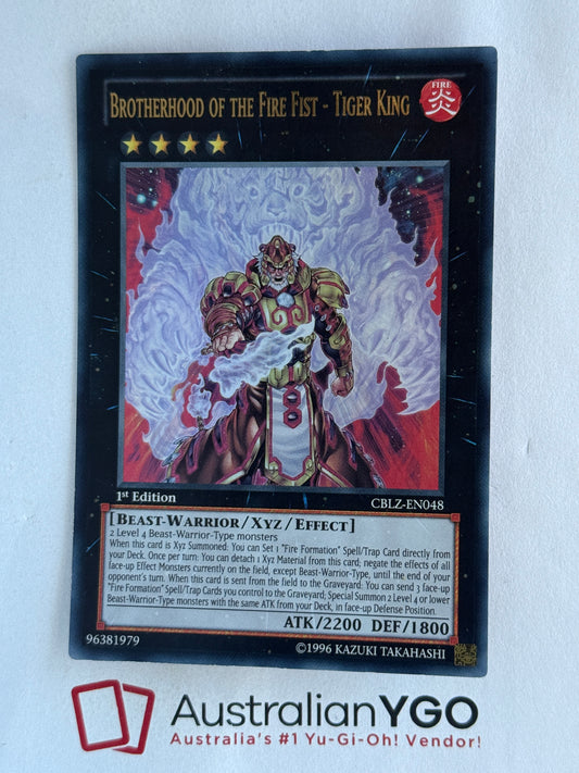 BROTHERHOOD OF THE FIRE FIST - TIGER KING CBLZ-EN048