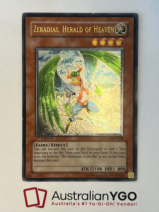 ZERADIAS, HERALD OF HEAVEN FOTB-EN018 (UTR)