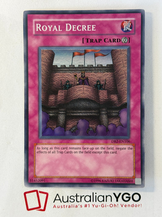 ROYAL DECREE DB2-EN106