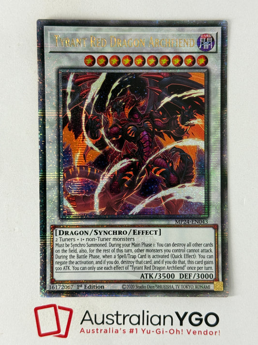 TRANT RED DRAGON ARCHFIEND MP24-EN043 (QCR)