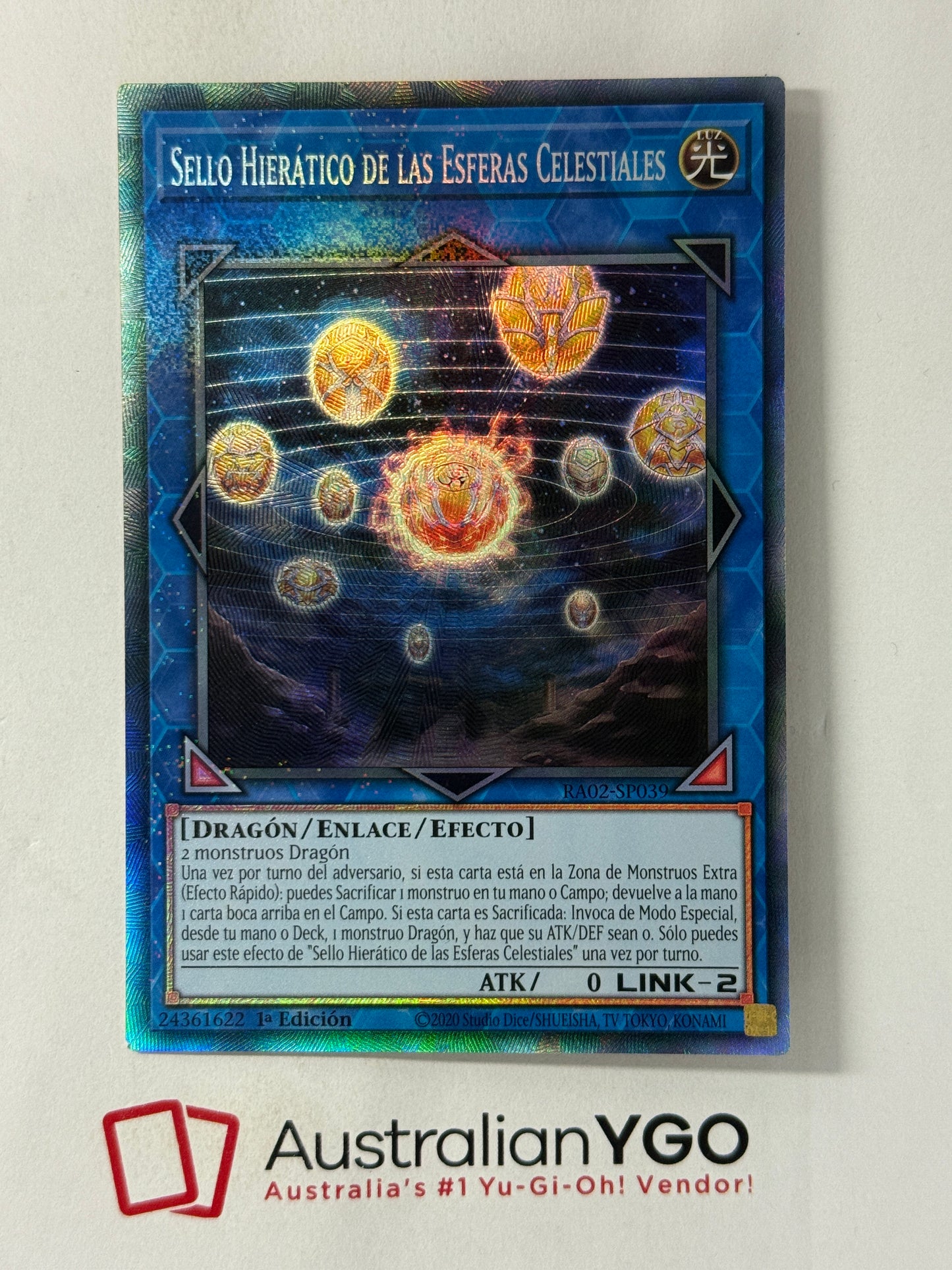 HIERATIC SEAL OF THE HEAVENLY SPHERES RAO2-EN039 (CR)
