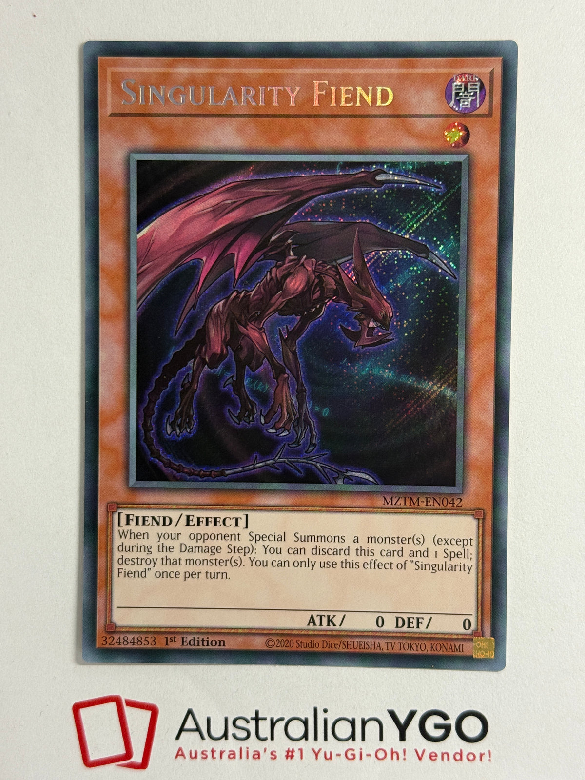 SINGULARITY FIEND MZTM-EN042