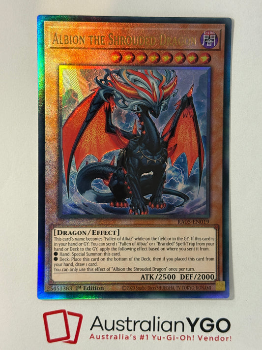 ALBION THE SHROUDED DRAGON RA05-EN019 (PUR)