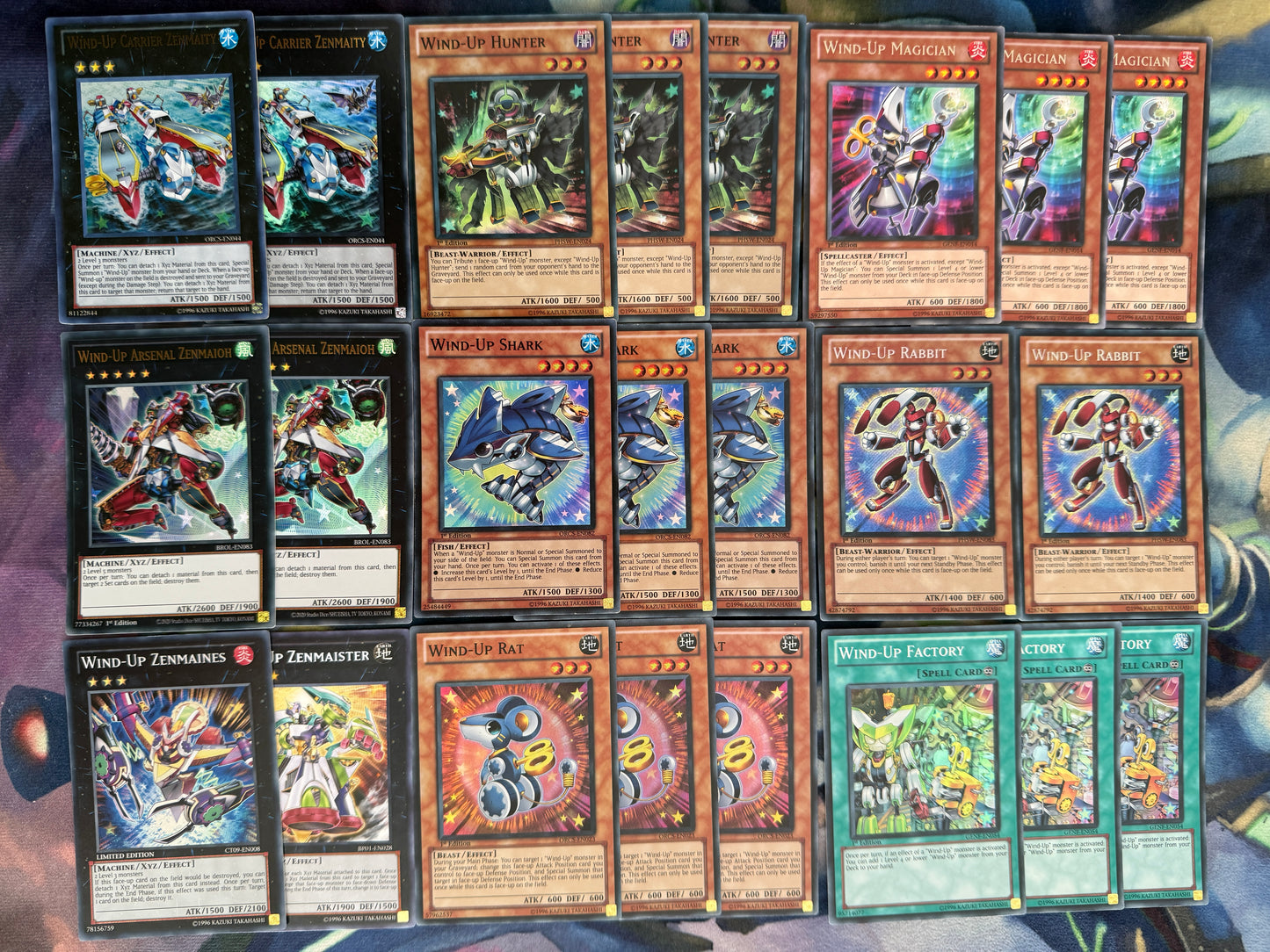 Wind-Up Yugioh Deck Core