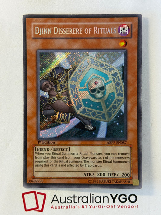 DJINN DISSERERE OF RITUALS ABPF-EN087