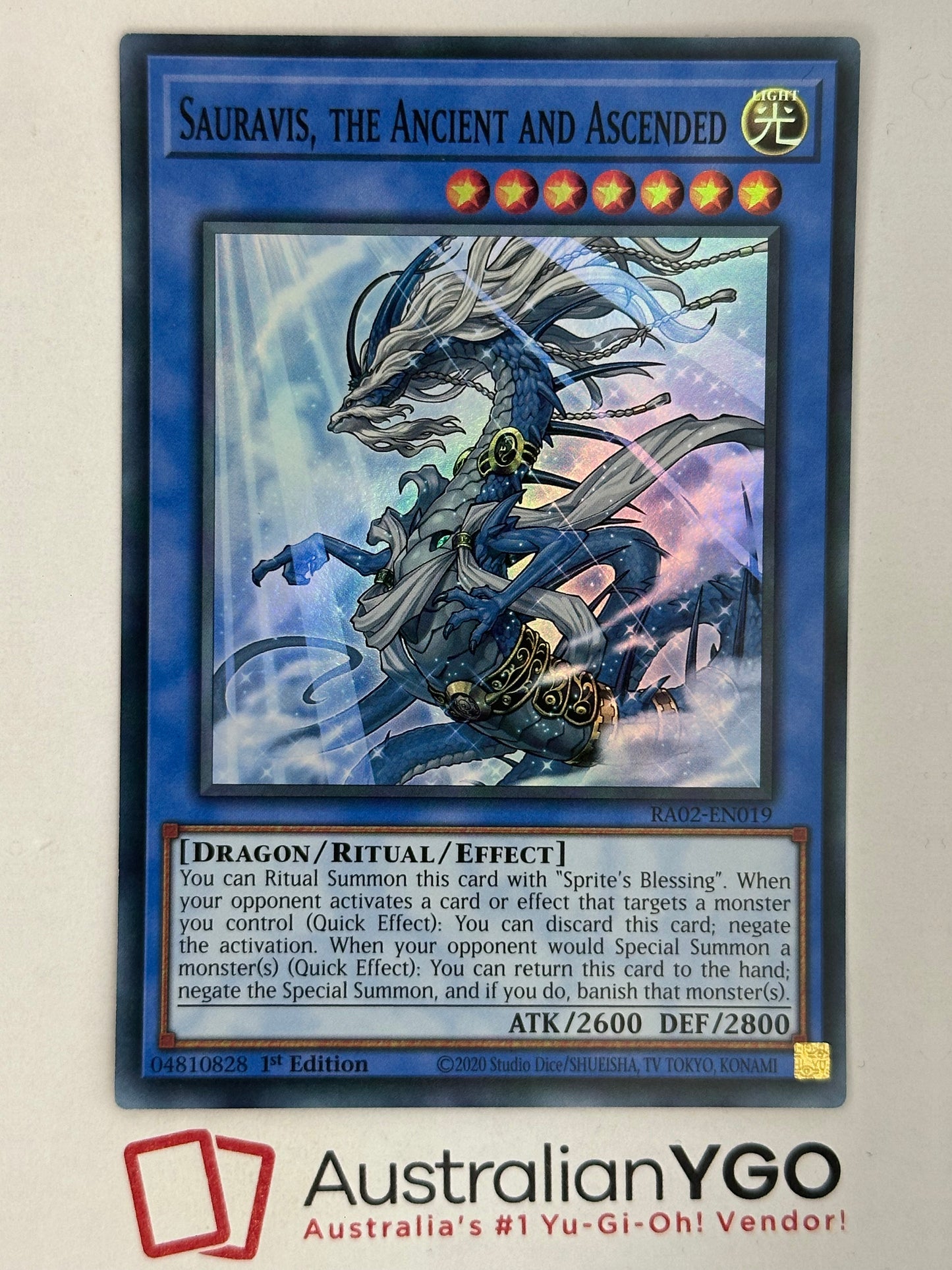 SAURAVIS, THE ANCIENT AND ASCENDED RA02-EN019